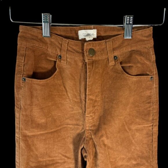 Ghana Australia RustyTan High Rise Corduroy Flare Pants Sz 8/US 4 - Picture 7 of 12